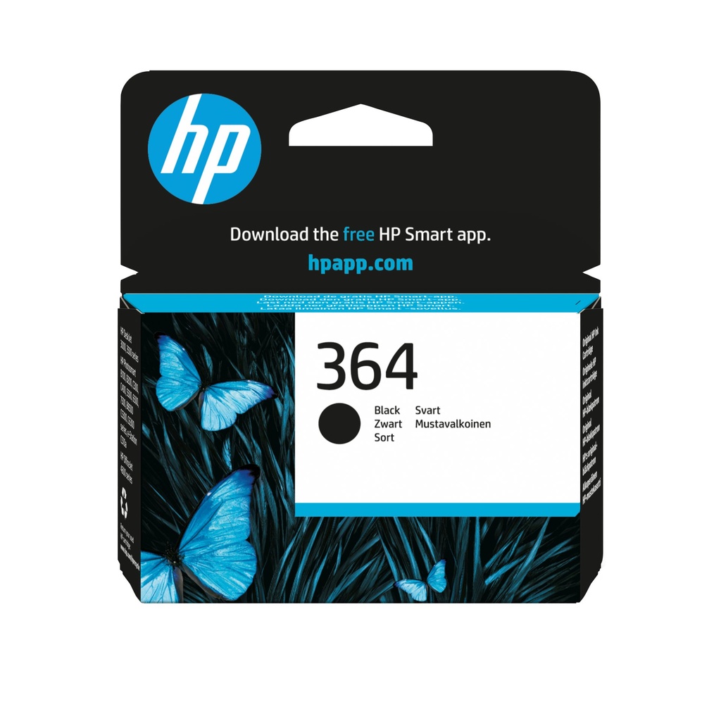 Cartuccia HP d'inchiostro nero CB316EE 364 250 pagine 7,5ml
