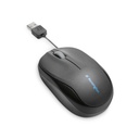 Kensington Mouse Pro Fit portatile con cavo riavvolgibile