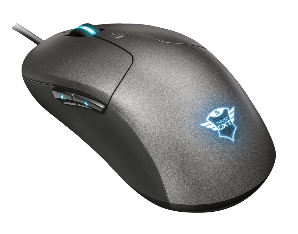 [22401] Trust GXT 180 Kusan mouse Gaming Mano destra USB tipo A Ottico 5000 DPI