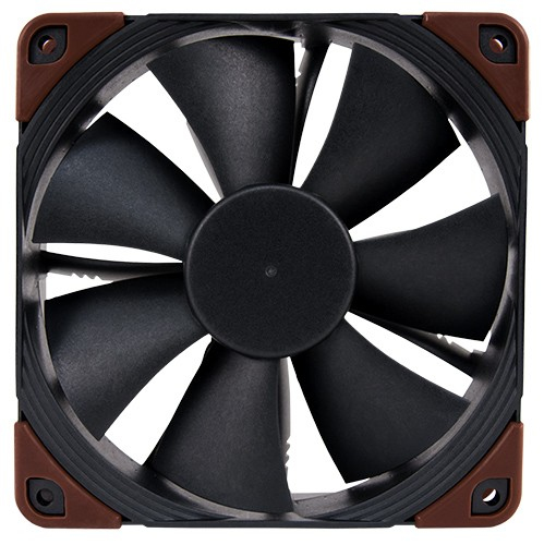 [NF-F12 INDUSTRIALPPC-2000 PWM] Noctua NF-F12 industrialPPC-2000 PWM Case per computer Ventilatore 12 cm Nero, Marrone