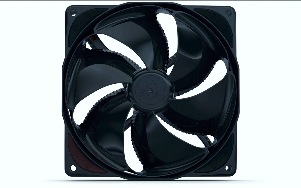 [ITR-B12-PS-BL] Noiseblocker B12-PS-BL Case per computer Ventilatore 12 cm Nero