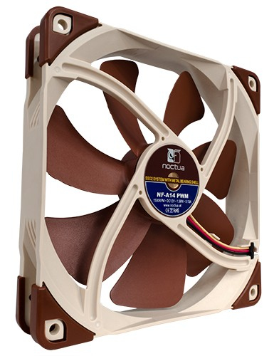 [NF-A14-PWM] Noctua NF-A14 PWM Case per computer Ventilatore 14 cm Marrone