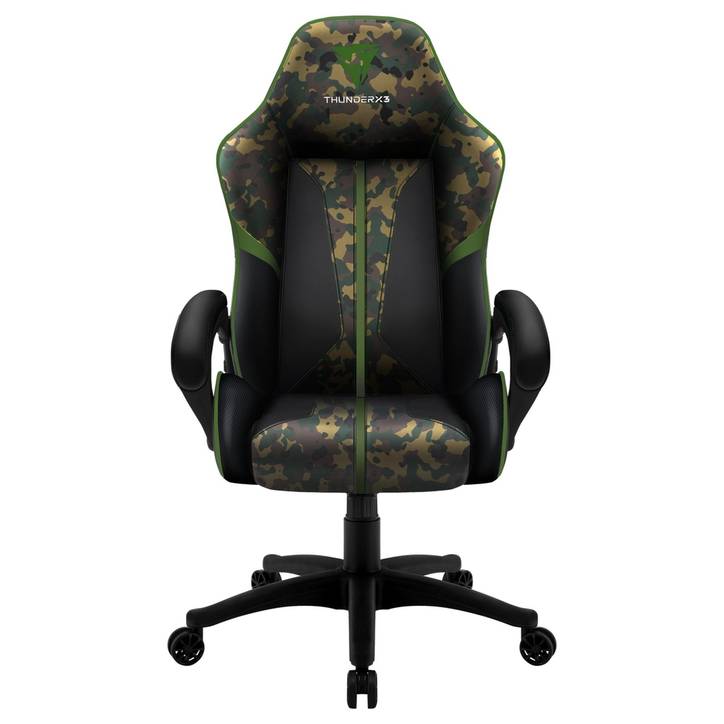 [BC1 CAMO Camo/Green] ThunderX3 BC1 Camo Sedia per gaming universale Mimetico, Verde