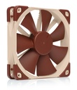 Noctua NF-F12 Case per computer Ventilatore 12 cm Beige, Marrone
