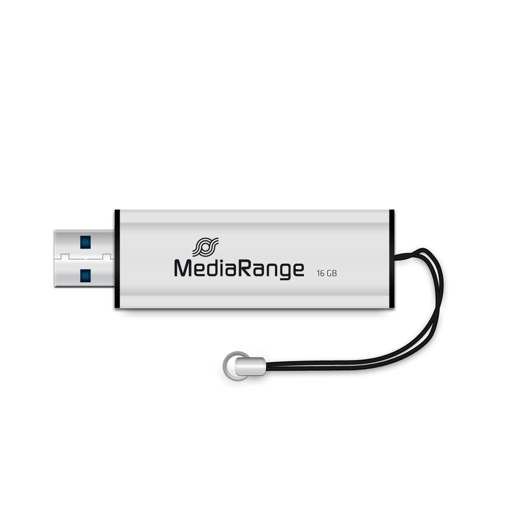 [MR915] MediaRange MR915 unità flash USB 16 GB USB Type-A / Micro-USB 3.2 Gen 1 (3.1 Gen 1) Nero, Argento