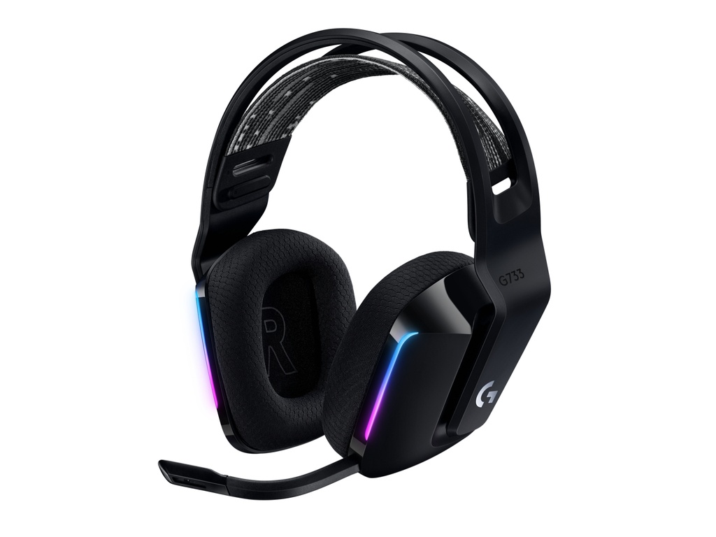 [981-000864] Cuffia gaming Logitech G G733 LIGHTSPEED RGB Wireless Headset nero