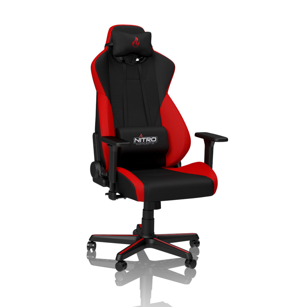 [NC-S300-BR] Sedia Gaming Nitro Concepts S300 Inferno Rosso