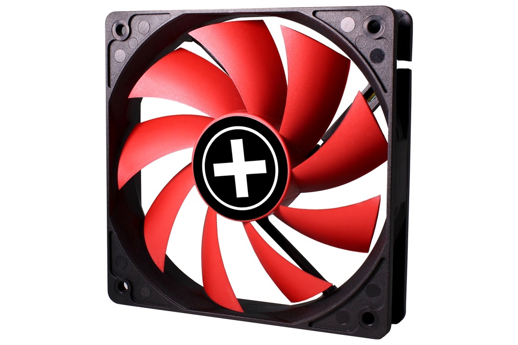 [XF042] Xilence XPF120.R.PWM Case per computer Ventilatore 12 cm Nero, Rosso