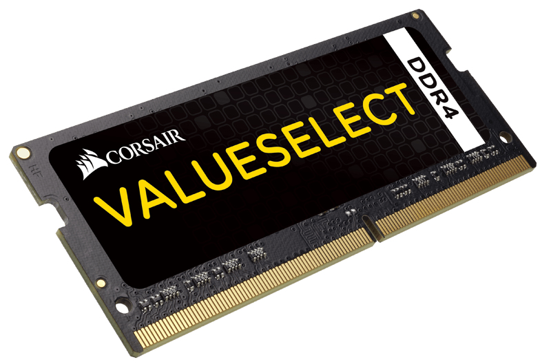 RAM Corsair ValueSelect Nero SO-DIMM DDR4 2133MHz CL 15 16GB - SPEDIZIONE IMMEDIATA