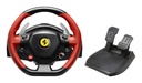 Volante Thrustmaster Ferrari 458 Spider Nero/Rosso Sterzo + Pedali Xbox One