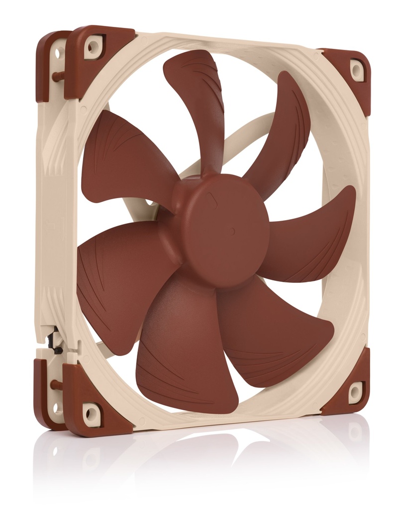 [NF-A14 5V PWM] Noctua NF-A14 Case per computer Ventilatore 14 cm Beige, Marrone