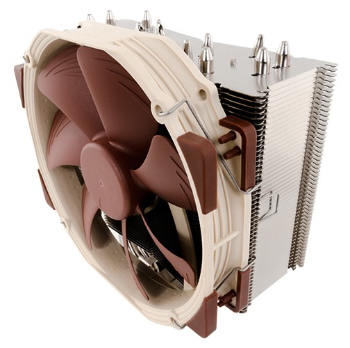 [NH-U14S] Noctua NH-U14S sistema di raffreddamento per computer Processore Refrigeratore 12 cm Marrone, Acciaio inox