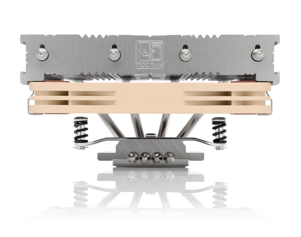 [NH-L12S] Noctua NH-L12S sistema di raffreddamento per computer Processore Refrigeratore 12 cm Beige, Nichel