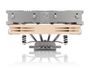 Noctua NH-L12S sistema di raffreddamento per computer Processore Refrigeratore 12 cm Beige, Nichel