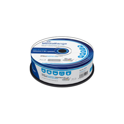 [MR515] MediaRange MR515 disco vergine Blu-Ray BD-R 25 GB 25 pz