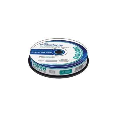 [MR468] MediaRange MR468 DVD vergine 8,5 GB DVD+R DL 10 pz