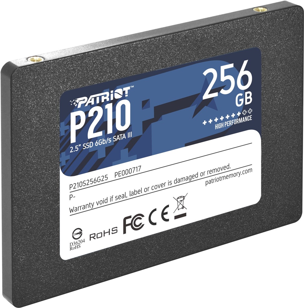 [P210S256G25] Patriot Memory P210 256 GB 2.5" Serial ATA III