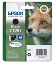 ORIGINAL Epson Cartuccia d'inchiostro nero C13T12814012 T1281 ~170 Seiten 5,9ml