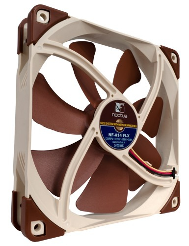 [NF-A14 FLX] Noctua NF-A14 FLX sistema di raffreddamento per computer Case per computer Ventilatore 14 cm