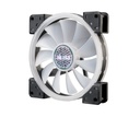 Akasa Vegas TLY Case per computer Ventilatore 14 cm Nero, Translucent