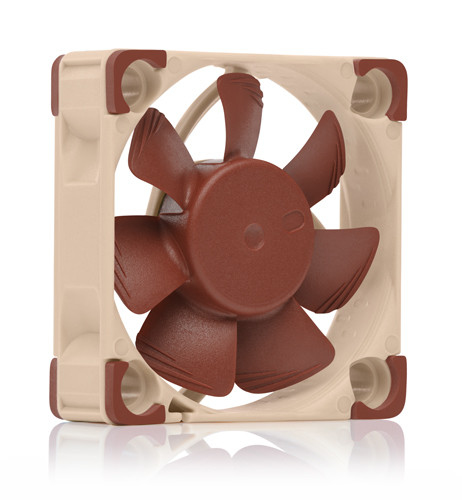 [NF-A4x10 PWM] Noctua NF A4x10 PWM Case per computer Ventilatore 4 cm Beige, Rosso