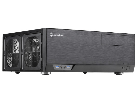 Case Silverstone SST-GD09B USB 3.0 Grandia Desktop Nero