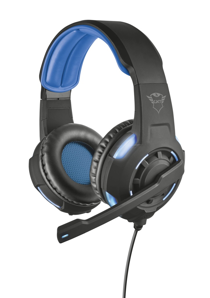 [22052] Trust GXT 350 RADIUS 7.1 Auricolare Cablato A Padiglione Gaming USB tipo A Nero, Blu
