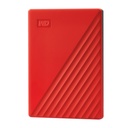 Western Digital My Passport disco rigido esterno 2 TB 2.5" 3.2 Gen 1 (3.1 Gen 1) Rosso