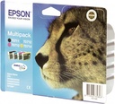 ORIGINAL Epson Multipack nero / ciano / magenta / giallo C13T07154012 T0715 ~1255 Seiten 4 cartucce: T0711 + T0712 + T0713 + T0714
