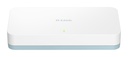 D-Link DGS-1008D/E switch di rete Non gestito Gigabit Ethernet (10/100/1000) Bianco