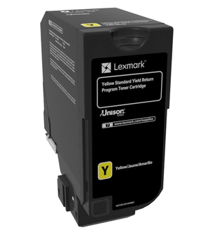 [74C2SY0] Lexmark 74C2SY0 cartuccia toner 1 pz Originale Giallo