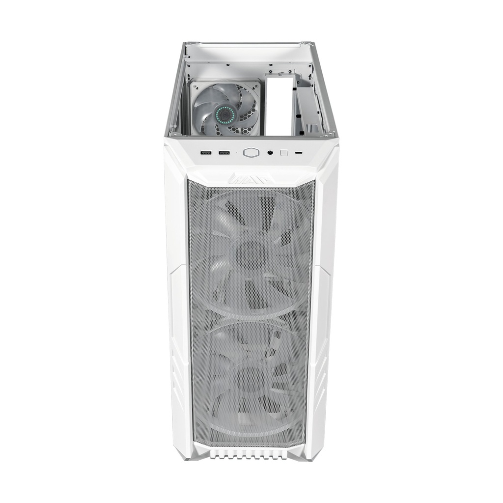 [H500-WGNN-S00] Case Cooler Master HAF 500 Midi-Tower ARGB Vetro Temperato Bianco