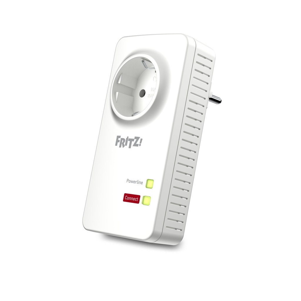 Powerline AVM FRITZ! 1220E 1200 Mbit/s Collegamento ethernet LAN Bianco 1