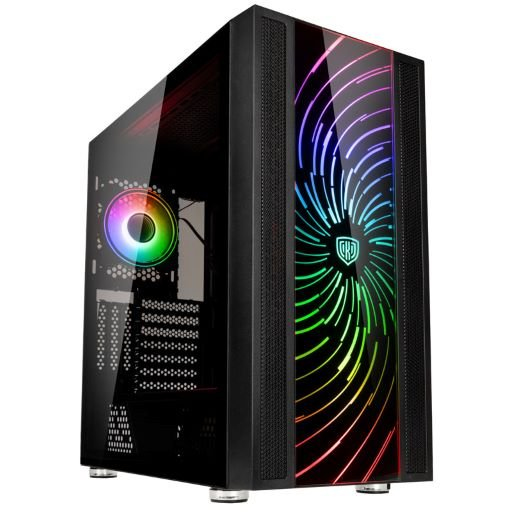 Kolink Unity Adapt ARGB Midi Tower Nero, Trasparente