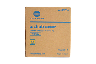 [A0X5254] Konica Minolta TNP-50Y cartuccia toner 1 pz Originale Giallo