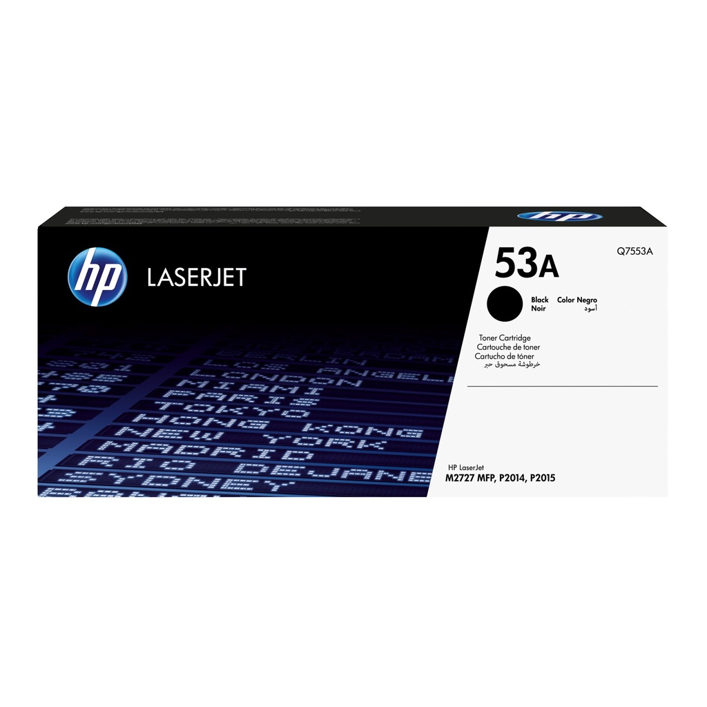 [Q7553A] HP Cartuccia Toner originale nero LaserJet 53A