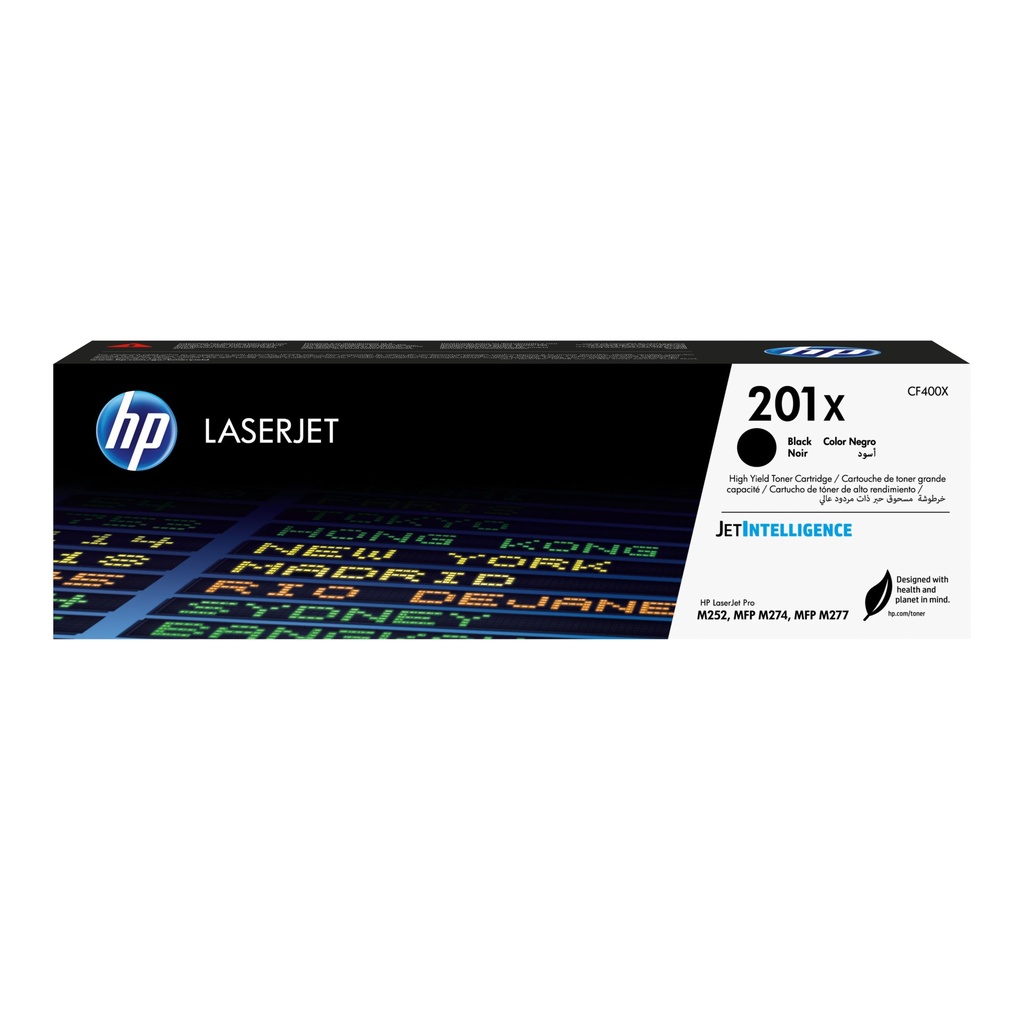 [CF400X] HP Cartuccia Toner originale nero ad alta capacità LaserJet 201X