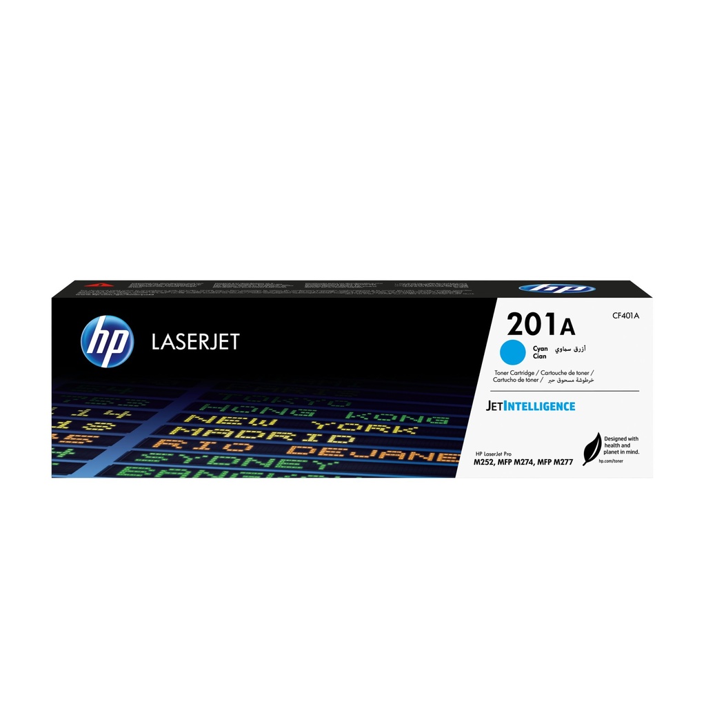 [CF401A] HP Cartuccia Toner ciano originale LaserJet 201A