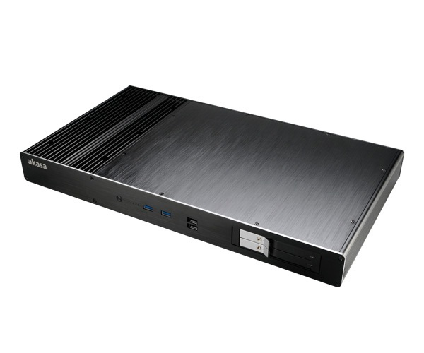 Case Akasa Galileo TU Thin-Mini-ITX 1U Nero