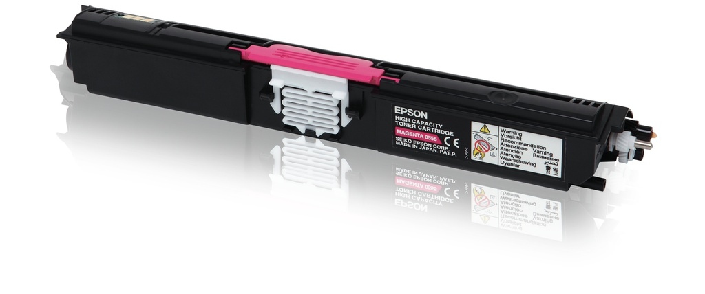 ORIGINAL Epson toner magenta C13S050555 S050555 ~2700 Seiten alta capacità