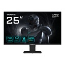 GIGABYTE GS25F2A Monitor Gaming 25" FHD - 1920 x 1080, 240Hz, 1ms, 300 cd/m², Display HDR 10, HDMI 2.0, DisplayPort 1.4