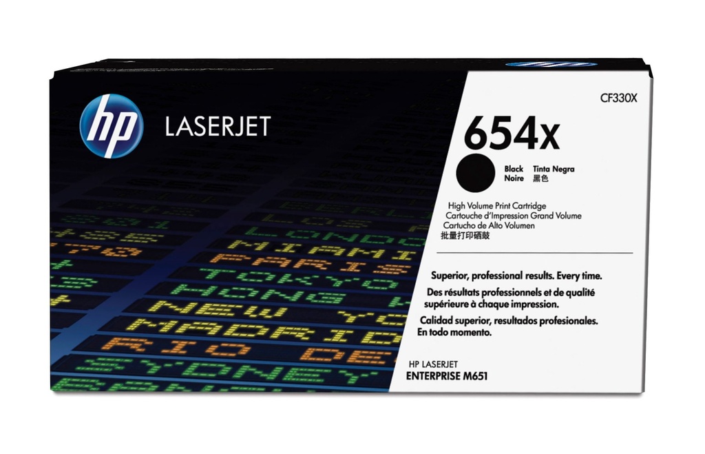 [CF330X] HP Cartuccia Toner originale nero ad alta capacità LaserJet 654X
