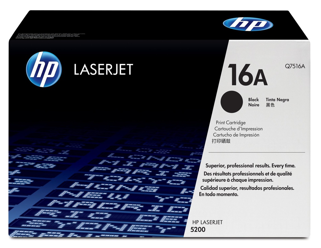 [Q7516A] HP Cartuccia Toner originale nero LaserJet 16A