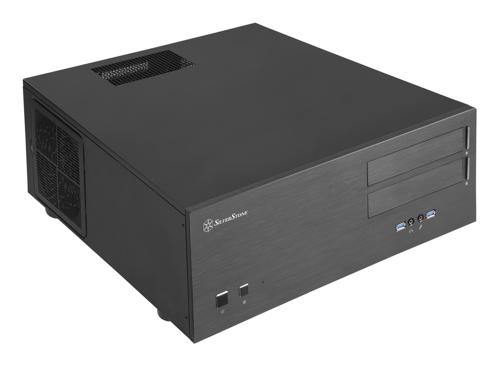 Case Silverstone SST-GD08B USB 3.0 Grandia Desktop Nero