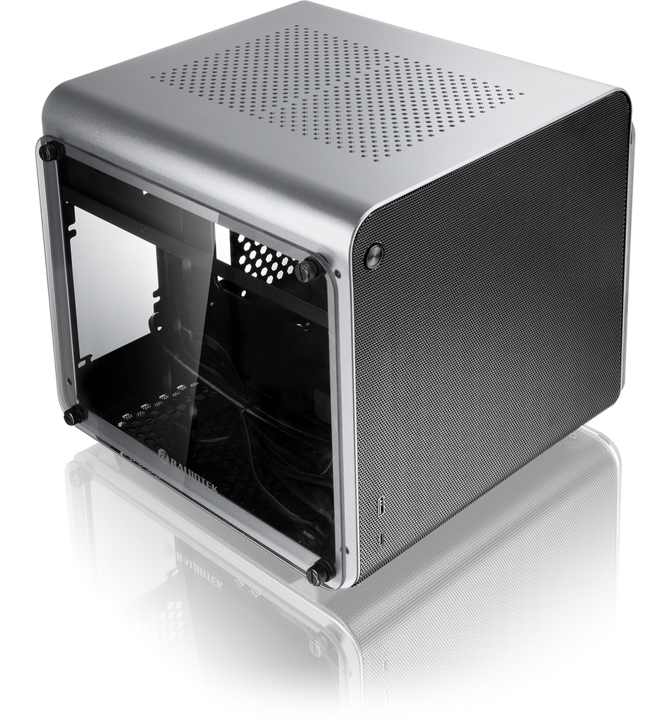 Case Raijintek METIS EVO TG Mini-ITX Vetro Temperato Silver