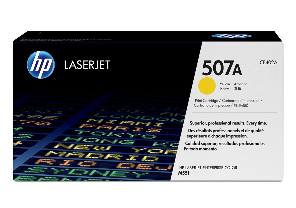 [CE402A] HP Cartuccia Toner originale giallo LaserJet 507A