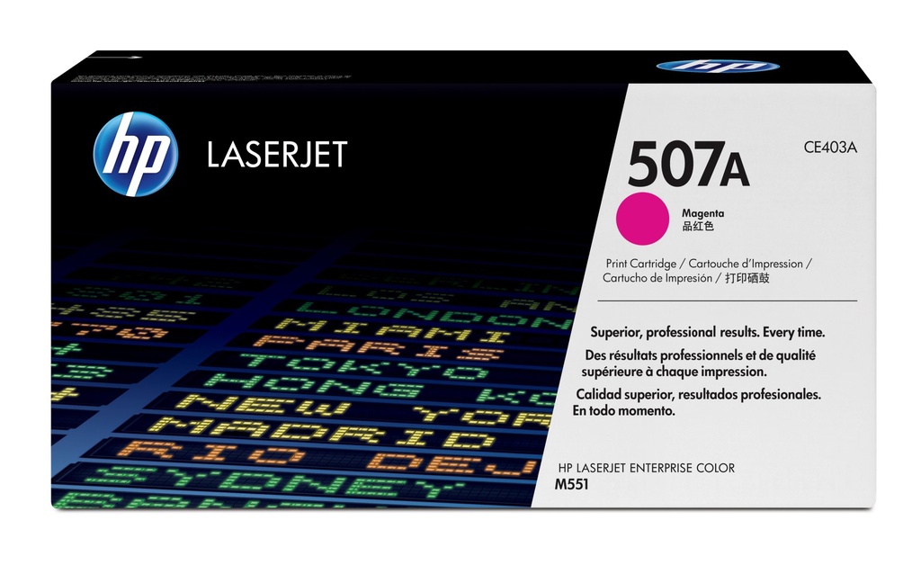 [CE403A] HP Cartuccia Toner originale magenta LaserJet 507A