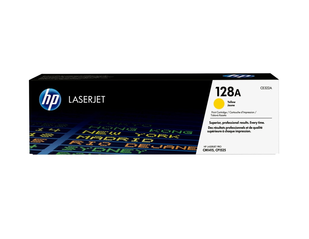 [CE322A] HP Cartuccia Toner originale giallo LaserJet 128A