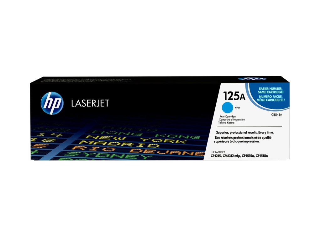 [CB541A] HP Cartuccia Toner originale ciano LaserJet 125A