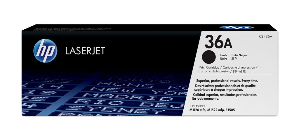 [CB436A] HP Cartuccia Toner originale nero LaserJet 36A